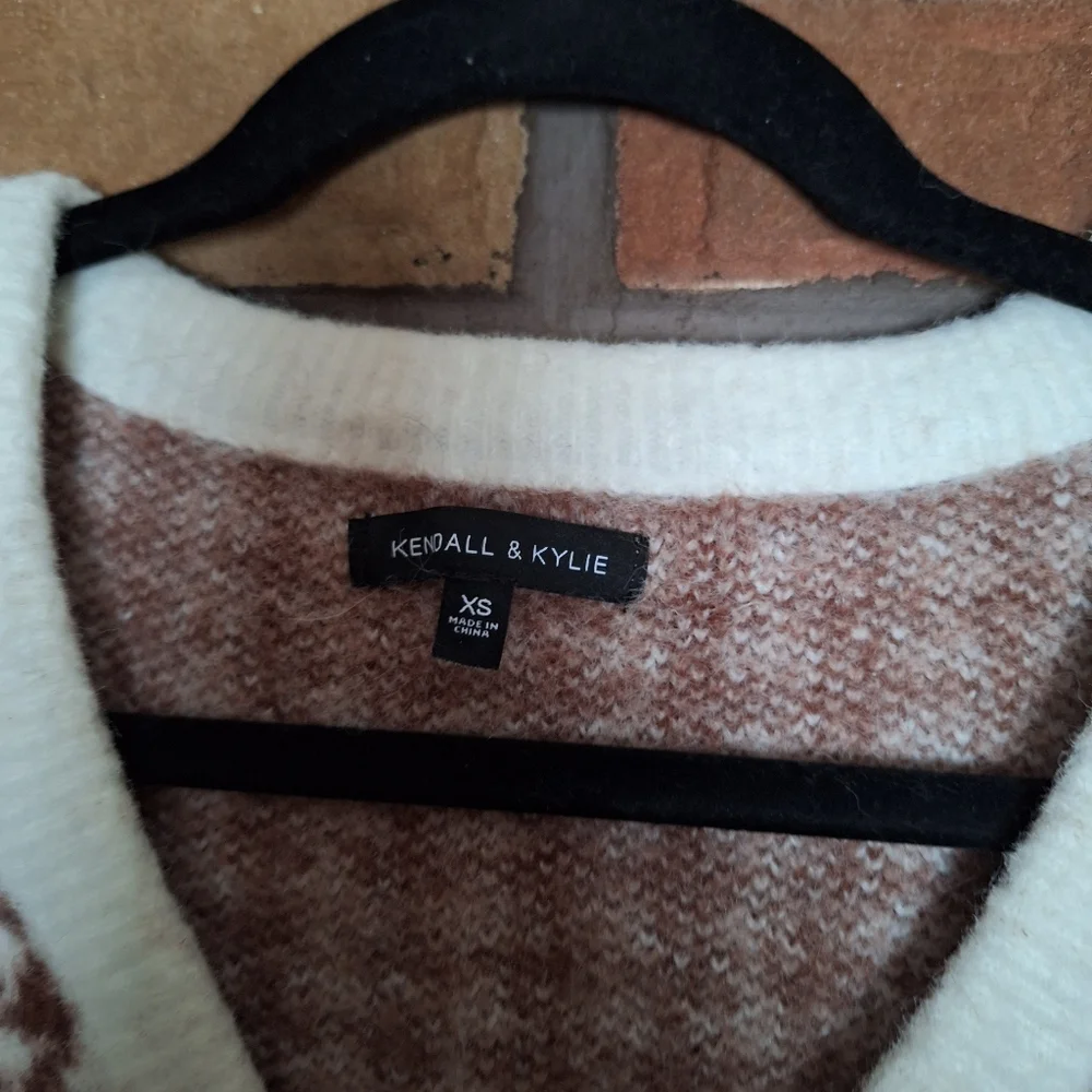 Kendall + Kylie School Girl Sweater Vest XS - Picture 10 of 11
